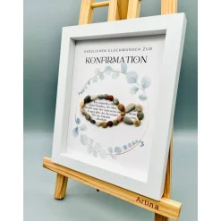 Geschenke|Franzis Creative World Konfirmationsgeschenk, personalisiertes Geschenk Konfirmation, Kommunion Wanddeko, Wandbild Konfirmation