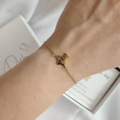 Hot Konfirmationsgeschenk personalisiert, Geschenk zur Konfirmation Mädchen Jungen, Engel Armband mit Gravur Edelstahl Geschenke