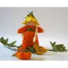 Sale Kürbis Mädchen - Blumenkind - Jahreszeitentisch - Waldorf Art- Art.Nr. HE34 Herbst
