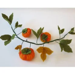 Sale Kürbis Mädchen - Blumenkind - Jahreszeitentisch - Waldorf Art- Art.Nr. HE34 Herbst