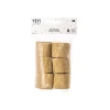 Discount Kreppbänder goldfarben 6 Rollen a 10 m 35 mm breit Hochzeitsgirlanden
