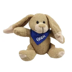 Hot Kuschelhase mit Namen - Kuscheltier Hase personalisiert -Kuscheltier mit Wunschbeschriftung- Ostergeschenk Geschenk Osterhasen