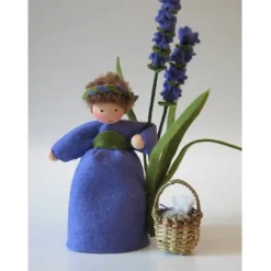 Discount Lavendel Mädchen - Blumenkind - Jahreszeitentisch - Waldorf Art - Art.Nr.SO29 Sommer
