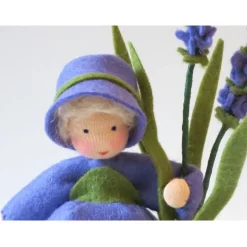 Discount Lavendel Mädchen - Blumenkind - Jahreszeitentisch - Waldorf Art - Art.Nr.SO29 Sommer
