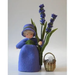 Discount Lavendel Mädchen - Blumenkind - Jahreszeitentisch - Waldorf Art - Art.Nr.SO29 Sommer