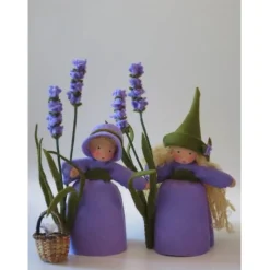Discount Lavendel Mädchen - Blumenkind - Jahreszeitentisch - Waldorf Art - Art.Nr.SO29 Sommer