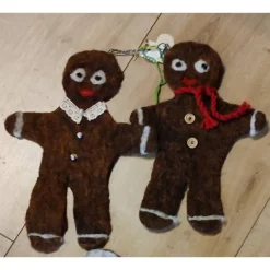 Weihnachtsdeko|GIDDIS FILZBOUTIQUE Lebkuchenmännchen handgefilzte Deko