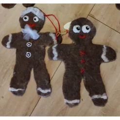 Weihnachtsdeko|GIDDIS FILZBOUTIQUE Lebkuchenmännchen handgefilzte Deko