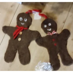 Weihnachtsdeko|GIDDIS FILZBOUTIQUE Lebkuchenmännchen handgefilzte Deko