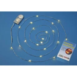 New LED Leuchtdraht, warmes Licht, 10 Leuchtpunkte Bastelzubehör