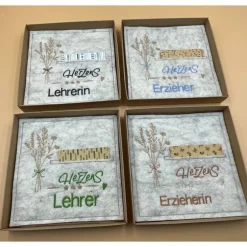 Online LehrerInnen, ErzieherInnen Geschenk, Geldgeschenk, Geschenkbox, Gutscheinbox, .., DANKE Geschenk... Kinder Danksagungskarten
