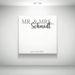 New Leinwand als Familien oder Partnerschaftsbild *handmade* versch. Dessins und Größen möglich Gastgeschenke