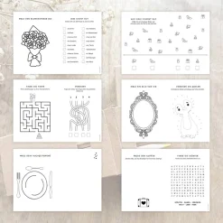 Sale Malbuch digital | Hochzeit Unterhaltung für Kinder | personalisierbar | Mal - & Aktivitätenbuch | PDF Gastgeschenke