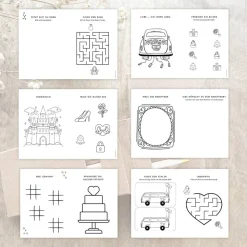 Sale Malbuch digital | Hochzeit Unterhaltung für Kinder | personalisierbar | Mal - & Aktivitätenbuch | PDF Gastgeschenke