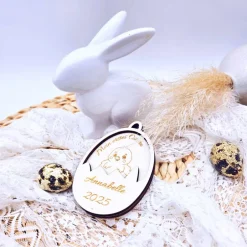 Osterdeko|Zauberhaft & Wunderbar Mein erstes Ostern | Ostern Baby | Anhänger Ostern | Meilensteinkarten | Ostergeschenk Baby | Osterdeko | Osterei Holz