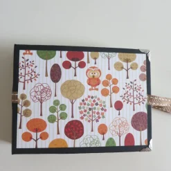 Best Minialbum - Leporello 14 x 11 cm Herbst Fotoalbum & Gästebuch