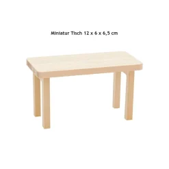 Miniatur Tisch | Minitisch | Zubehör Wichteltür Wichtelzauber