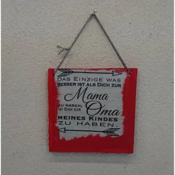 Best Mini-Schild zum Muttertag Dekoration
