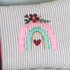 Sale Namenskissen zu Kommunion oder Konfirmation, personalisiertes Kissen für Mädchen, Kissen mit Namen Geschenke