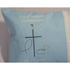 Discount Namenskissen zur Kommunion KK 104 Geschenke