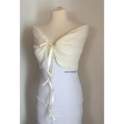 Sale NEU! Stola,Bolero,Braut Stola, Hochzeits Stola,Schal,Umhang, Caplet! Brautstolen & -Boleros