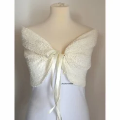 Sale NEU! Stola,Bolero,Braut Stola, Hochzeits Stola,Schal,Umhang, Caplet! Brautstolen & -Boleros