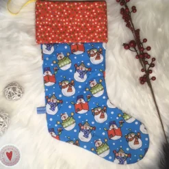 Best Nikolaus Stiefel * groß * Schneemänner Nikolausstiefel
