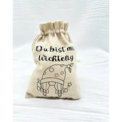 Best Nikolausbeutel  Wichtelbeutel Weihnachtgeschenk Du bist mir Wichtelig Weihnachten Geschenk Geschenkverpackung Säckchen & Beutel