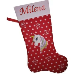 Best Nikolausstiefel Einhorn mit Namen Nikolausstiefel
