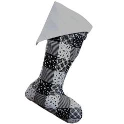 Best Nikolausstiefel, Kaminsocke, befüllbarer Nikolaus Stiefel zum Aufhängen Nikolausstiefel