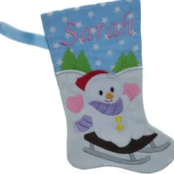 Best Nikolausstiefel Schneemann mit Namen Nikolausstiefel
