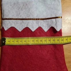 Clearance Nikolausstiefel zum Befüllen personalisierbar, Filz wiederverwendbar und nachhaltig Nikolausstrumpf Geschenkidee für Kin Nikolausstiefel