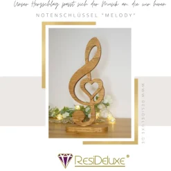 Clearance Notenschlüssel Viola Holz Gravur Personalisiert Geschenk Musiker Sänger Sängerin Violinschlüssel Geschenk Hochzeit Hochzeitsgeschenke