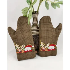 Best Ofenhandschuhe Weihnachtsmann Weihnachtsaccessoires