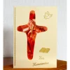 Glückwunschkarten|Malerei & Digital-Art - Ulrike Kröll Originelle Kommunionkarte  - Unikat mit Encaustic-Malerei