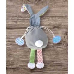 Osterkörbchen|Creativmade Osterbeutel mit Name Hase Ostertasche personalisiert Geschenk Ostern Junge Mädchen