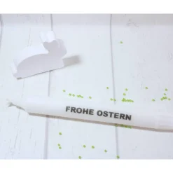Osterkerzen|UtosaDesign Osterdeko * Osterkerze * Gastgeschenk * Geschenkidee Ostern * Osterhase