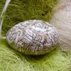 Sale Osterei Gänseei mit italienischem Buntpapier – Einzigartige Decoupage-Dekoration 9-10 cm Ostereier