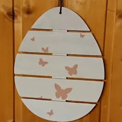 Online Osterei im Vintagestyle zum Hängen Osterdeko