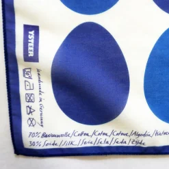 Hot OSTEREIER TUCH BLAU Ostern Baumwolle Seide Ostertischdeko
