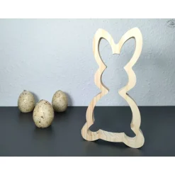 Osterhasen|Hübsches Aus Holz Osterhase / Hase aus Fichtenholz