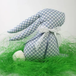 Outlet Osterhase aus Stoff - schöne Deko für Ostern - Stoffhase für das Osternest - Osterdeko Osterhasen