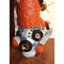 Sale Osterhase AUTOSCHRAUBER-HASERL handgefertigte Künstler-Figur Osterdeko Geldgeschenk zu Ostern Oster-Dekoration Osterhasen