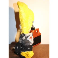 Osterhasen|Susanne Hiebl...die etwas andere Art! Osterhase RENNFAHRER handgefertigte Künstler-Figur Osterdeko Geschenk für Autofans Geldgeschenk