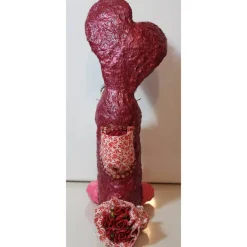Clearance Osterhase ROSI OSTERHASE Kunst Skulptur Künstler-Figur Osterdeko Geldgeschenk Upcycling Osterhasen
