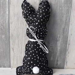 Clearance Osterhasen aus Baumwollstoff Punkte Osterhasen