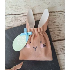 Outlet Osterhasen Säckchen für Geldgeschenke ~ Ostersäckchen Braun ~ Ostern ~ Deko ~ Früh Geschenkverpackungen