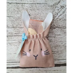 Outlet Osterhasen Säckchen für Geldgeschenke ~ Ostersäckchen Braun ~ Ostern ~ Deko ~ Früh Geschenkverpackungen