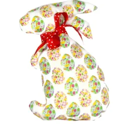 Osterhasen|Verrückte Maschen Osterhasen Stoffhasen 2er Set – Bunte Deko Hasen aus Baumwollstoff, Handarbeit