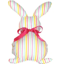 Discount Osterhasen Stoffhasen 2er Set Bunt – Handgemachte Deko Hasen aus Baumwollstoff Osterhasen